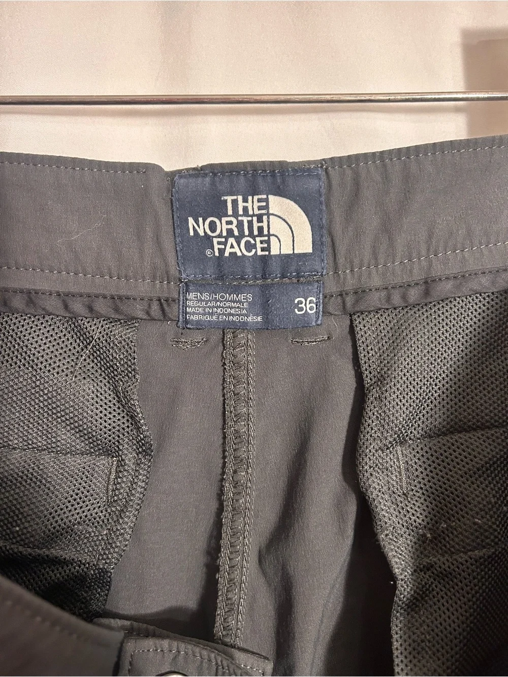 The North Face Men's Charcoal Flat-Front Shorts